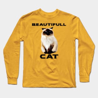 beautifull cat Long Sleeve T-Shirt